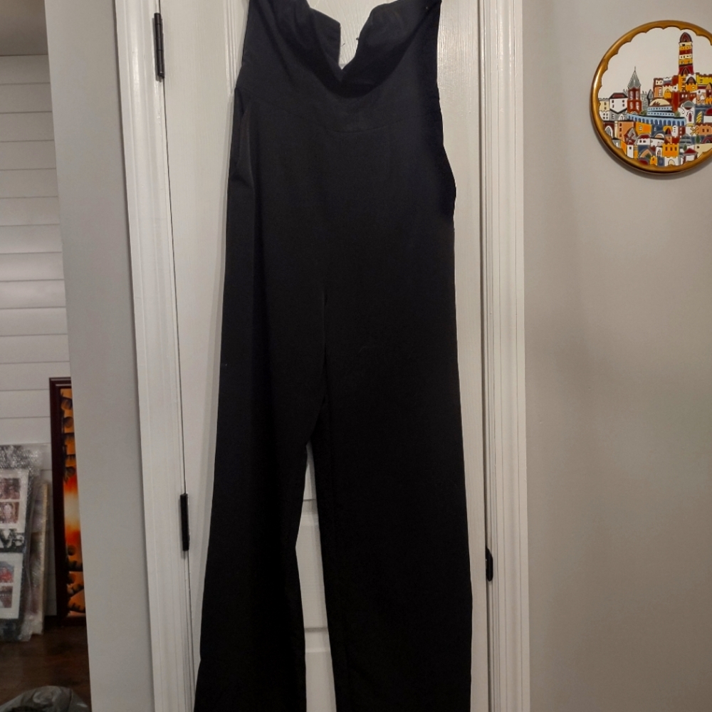 Strapless black Jumpsuit